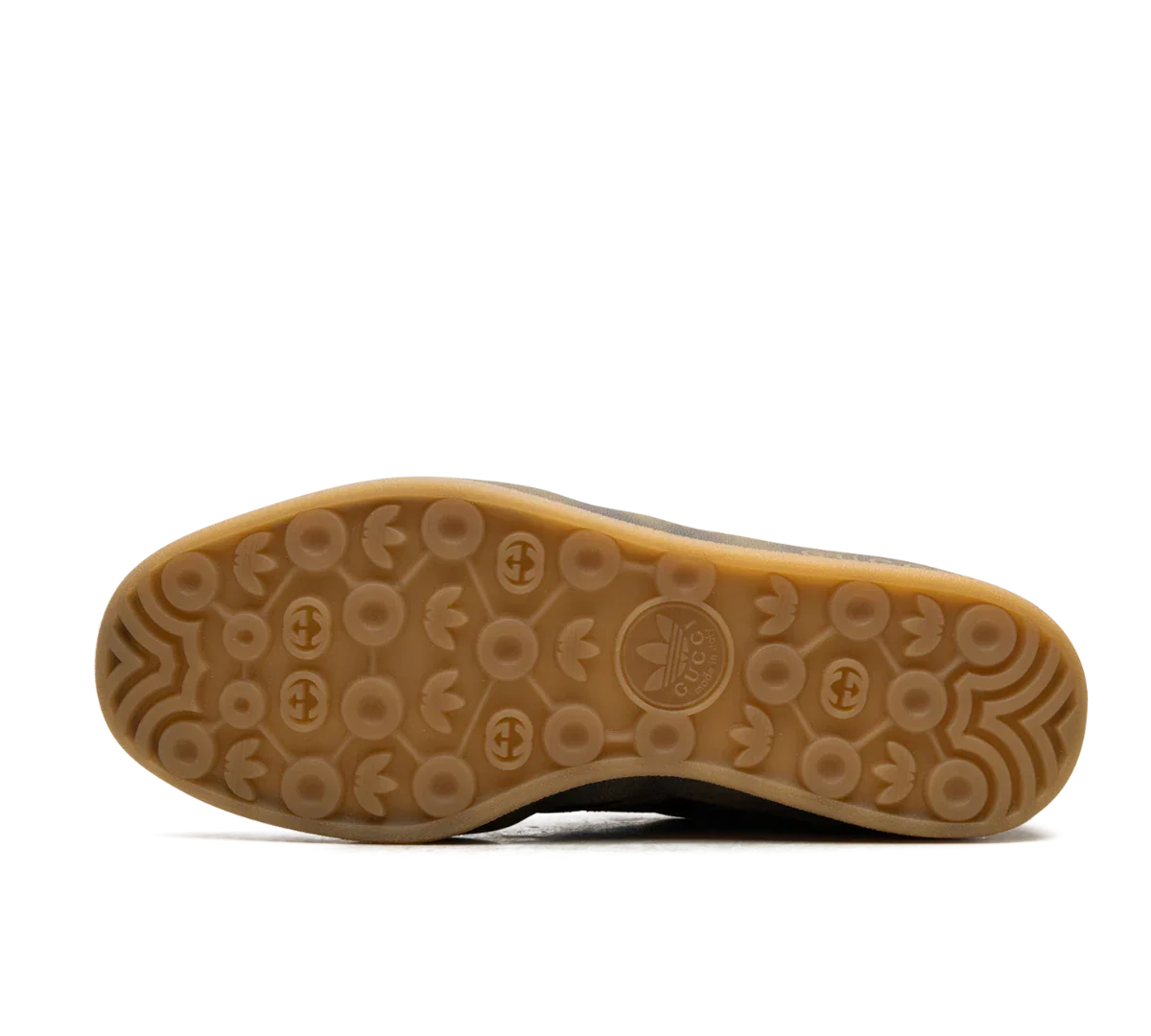 Tênis Adidas x Gucci Gazelle GG Monogram 'Brown' Marrom/Preto