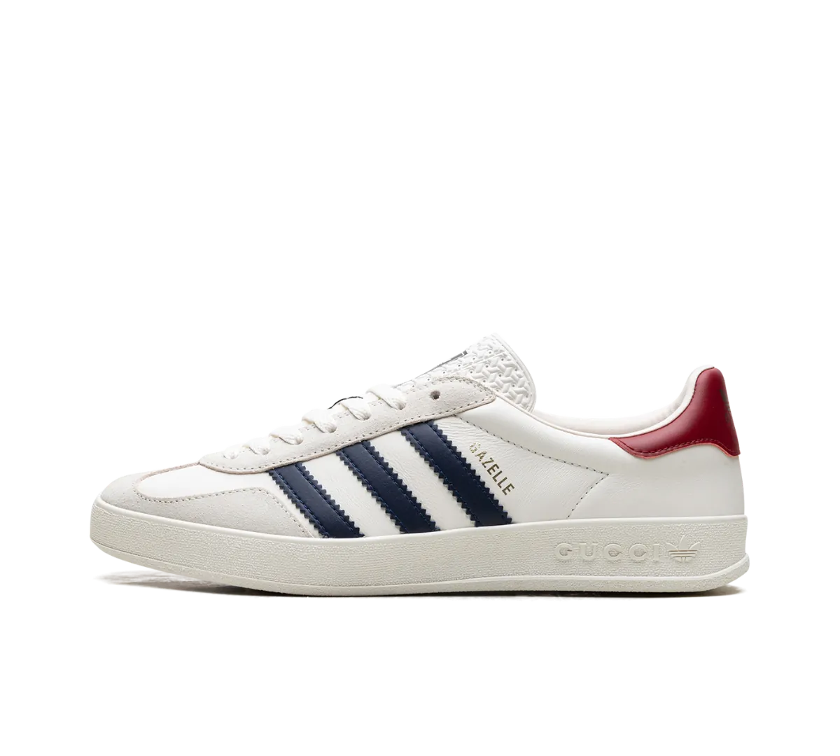 Tênis Adidas x Gucci Gazelle 'White' Branco